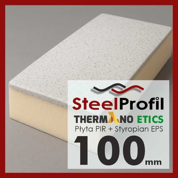 Thermano ETICS Płyta PIR i Styropian EPS na elewację 100mm 10cm