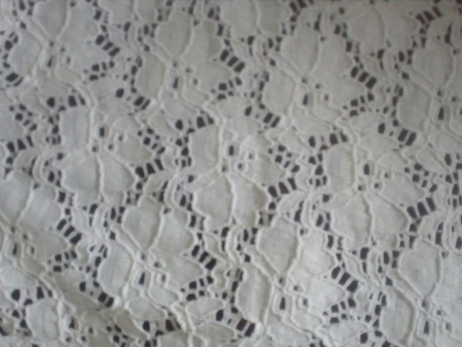 Koronka biala gruba elastyczna