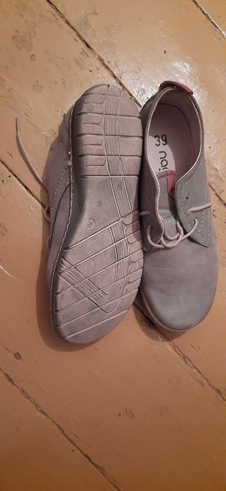 Pólbuty damskie szare Nagaba