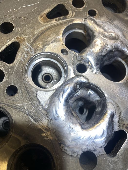 Ремоно гдц та блоків, тріщини аргон сварка зварбвання