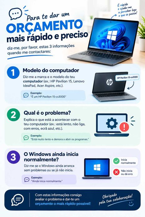 Assistência Informática - Formatação de Computadores ao Domicílio