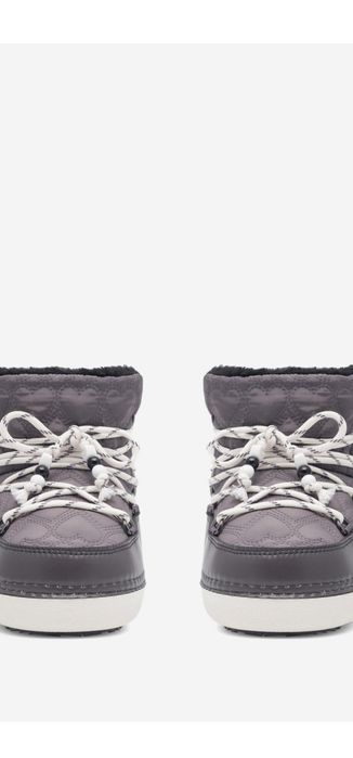 Hit Śniegowce boots damskie narty śnieg mróz 39 szare pink róż
