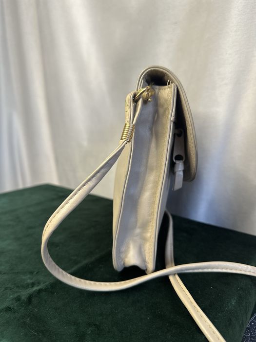 Вінтажна шкіряна сумка / клач Tula