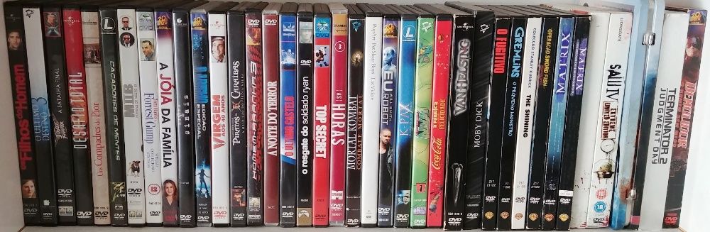 DVDs originais, selo IGAC, raridades, boxsets, digipacks, snappers