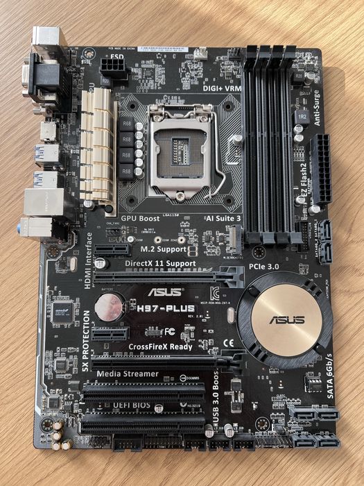 Материнська плата Asus H97-PLUS