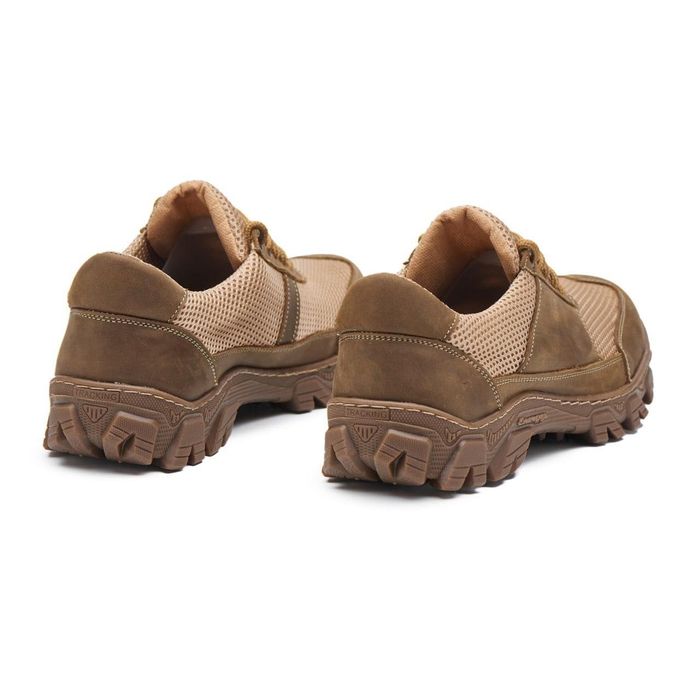 Тактичні літні шкіряні кросівки чоловічі тактические летние кроссовки