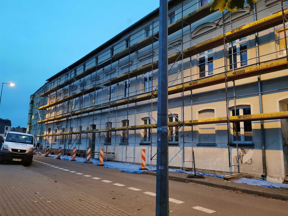 Negro rusztowania wynajem, montaż