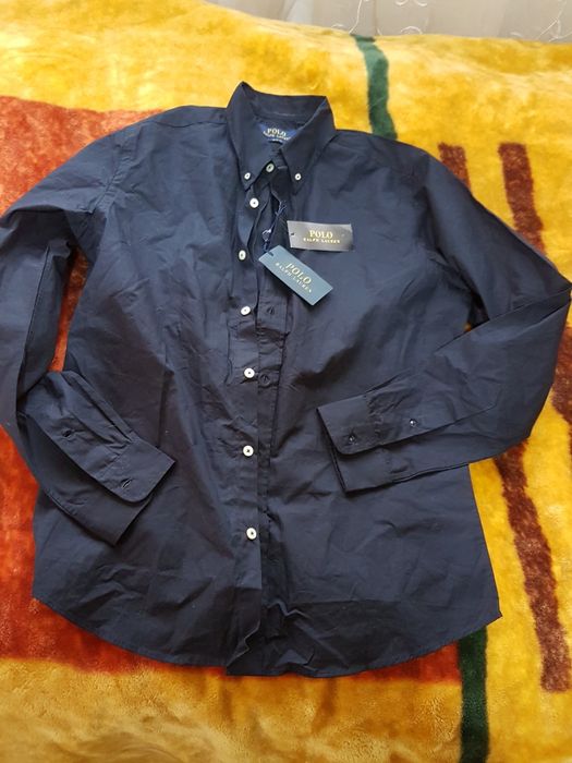 Koszula Męska Ralph Lauren M Granatowa