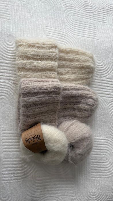 Recznie wykonana czapka z naturalnych włókien