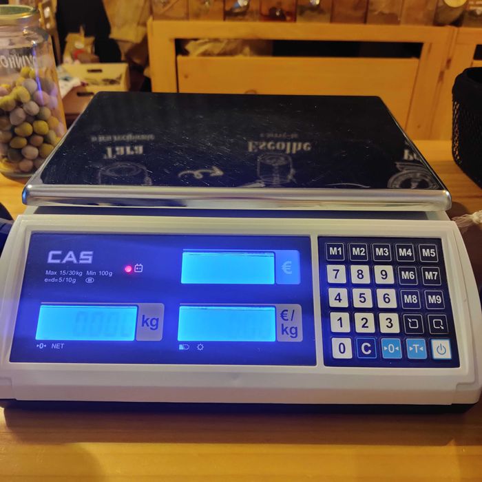 Balança ER PLUS CB (LCD) 30kg plana CAS