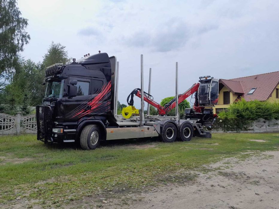 SCANIA R730 V8 rok 2014 6x4 V-KRAN V-13 Wieleń • OLX.pl