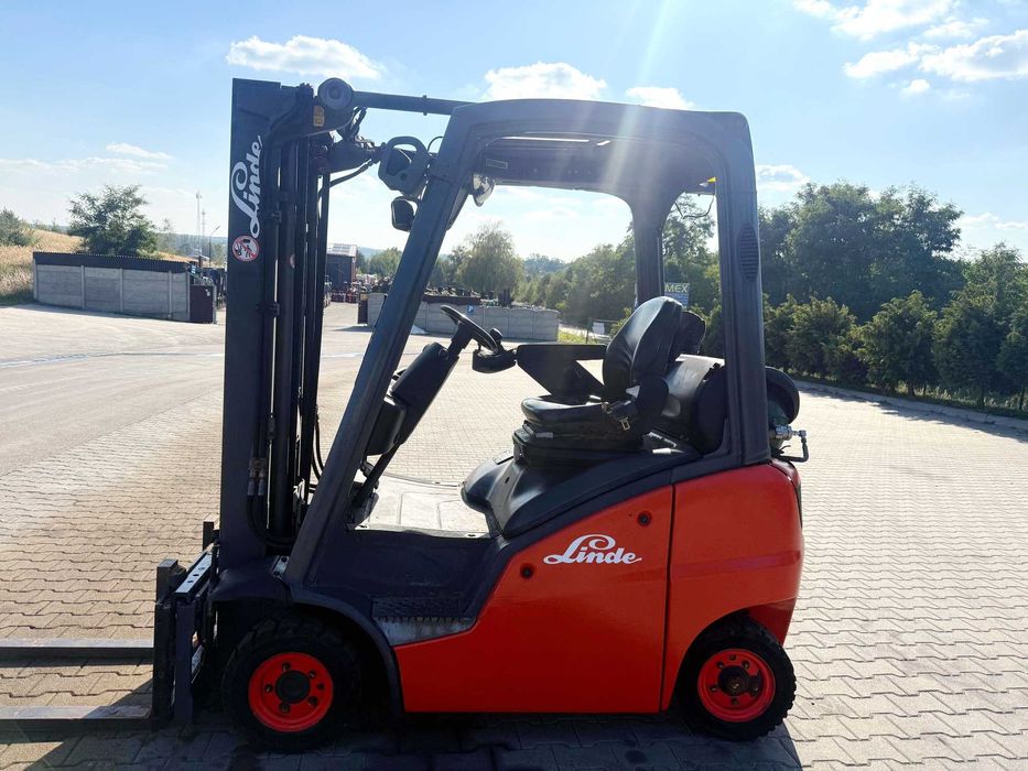 wózek widłowy LINDE H16T 4.60m TRIPLEX przesuw pozycjoner 4000mtg 2012