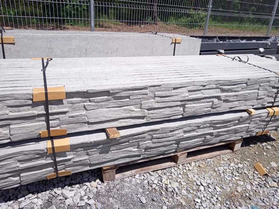Słupki ogrodzeniowe betonowe, płoty betonowe