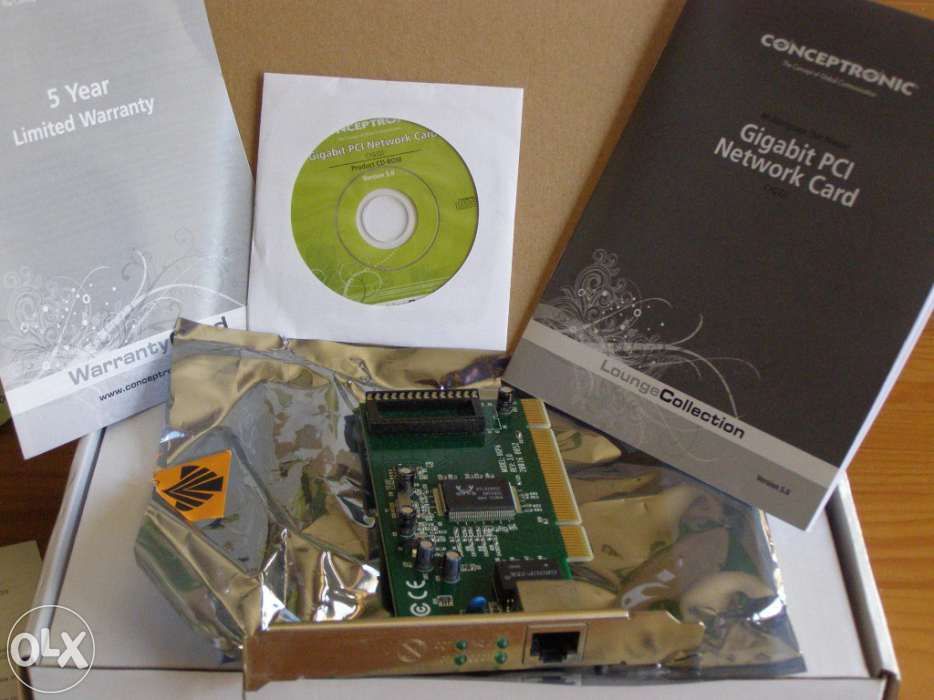 Placa de rede pci conceptronic 10/100/1000