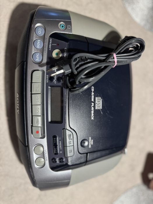 Radiomagnetofon Sony CFE-S01 | Kaseta | Radio FM/AM