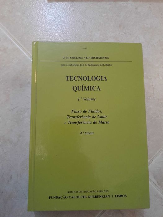 Tecnologia Química - 1º Volume