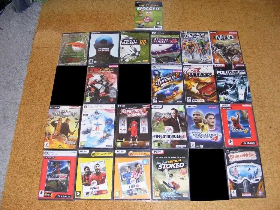 Lote 2 - jogos novos para PC (também vendidos separadamente)