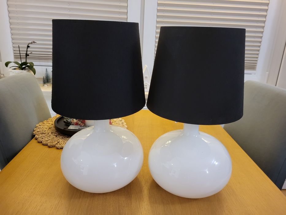 Szklane Lampy  Stołowe Ikea