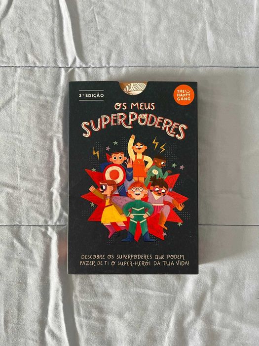Os Meus Superpoderes, 30 cartas e livro The Happy Gang