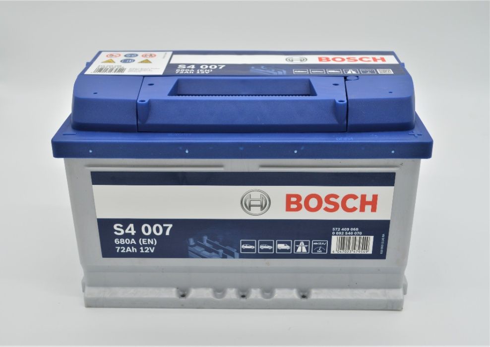 Akumulator 72AH 680A P+ BOSCH S4 Kraków F-VAT