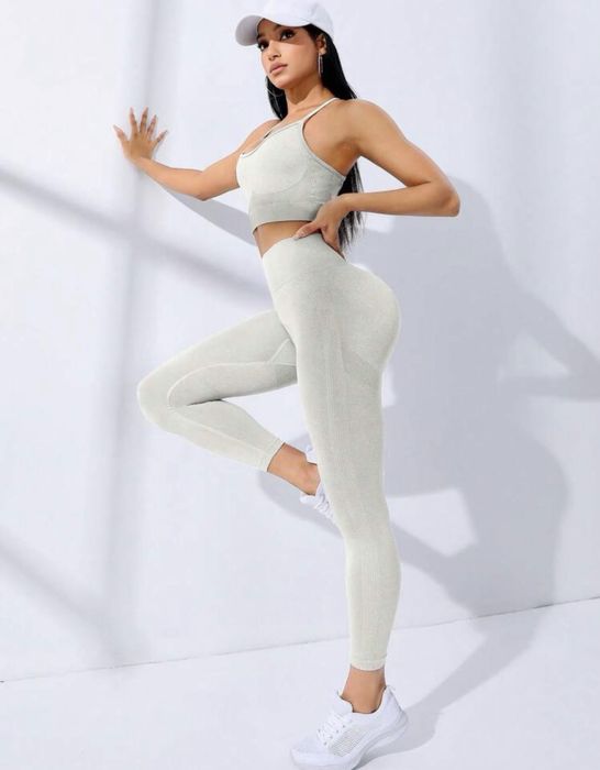 Leggings Push Up Cinzentas