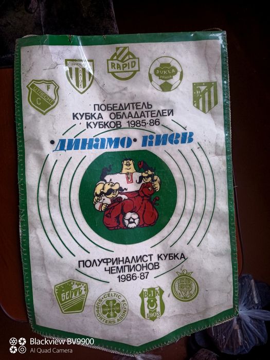 Вымпел Динамо Киев.