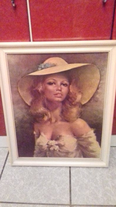 Obraz Dama w kapeluszu