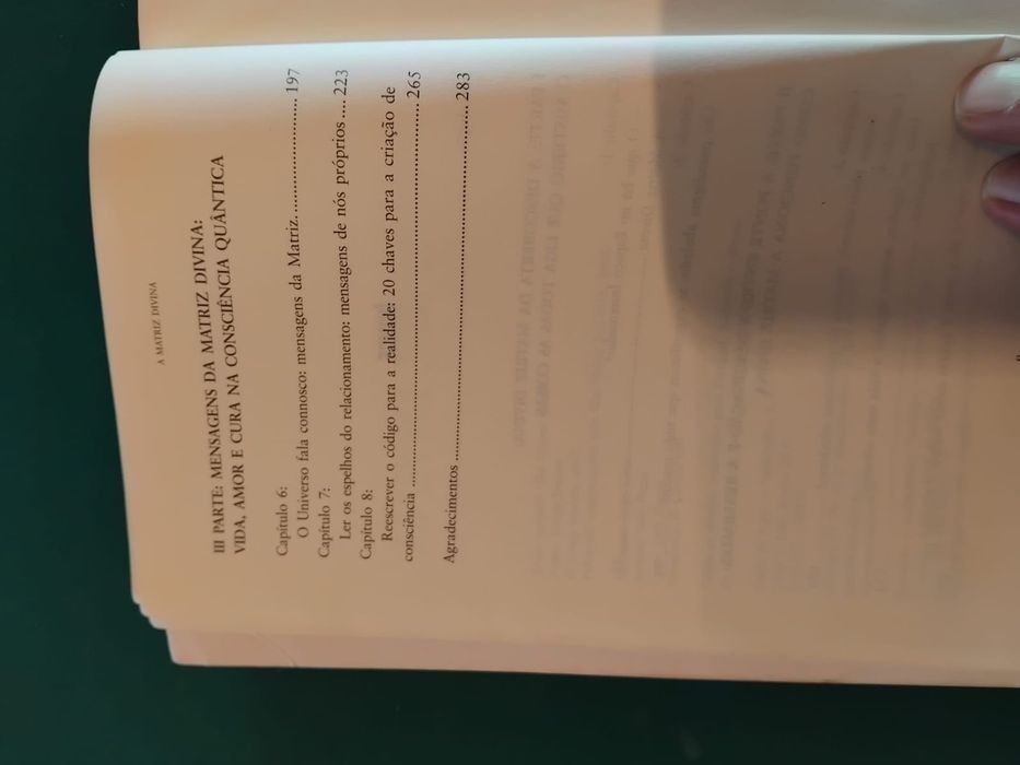 Livro “A Matriz Divina”