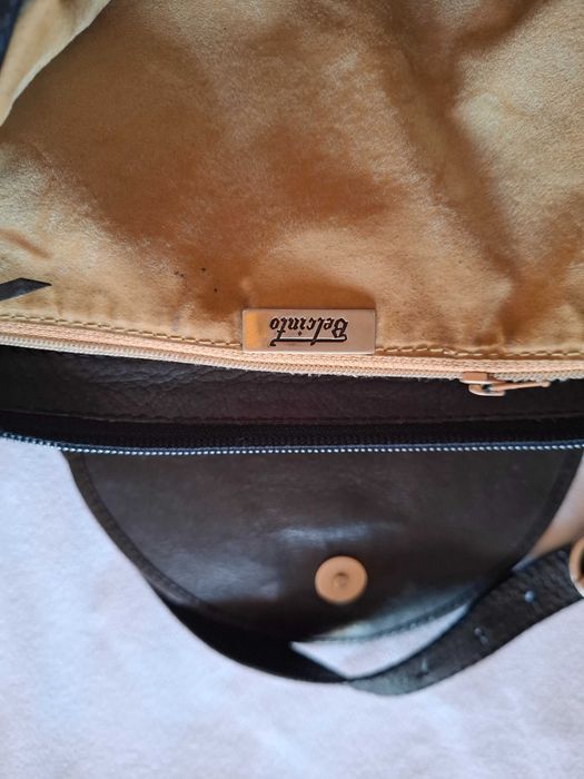 Bolsa grande pele preta