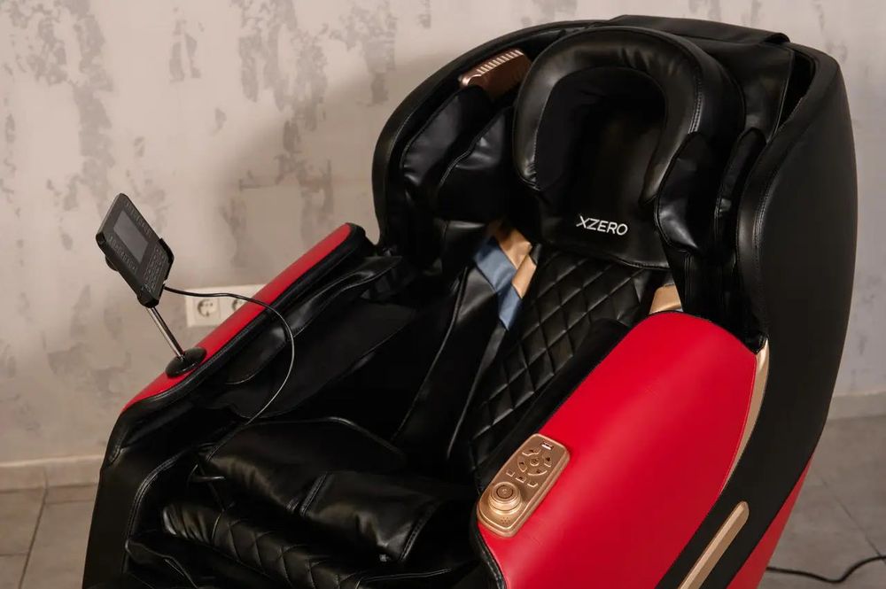 Масажне крісло XZERO V11 Black&Red
