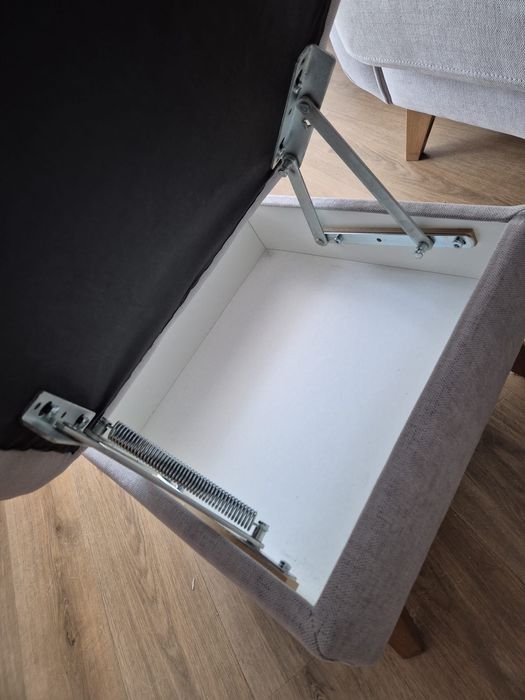 Kanapa rozkładanka BODO + duża pufa