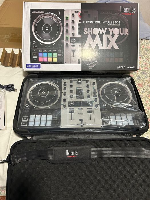 Controladora Hércules Impulse 500 Silver Edition