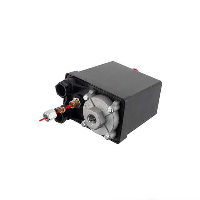Пресостат 380В, 10 бар INTERTOOL PT-9096