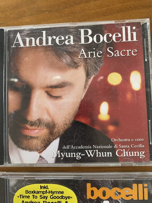 Płyty CD Andrea Bocelli - zestaw 2 sztuk