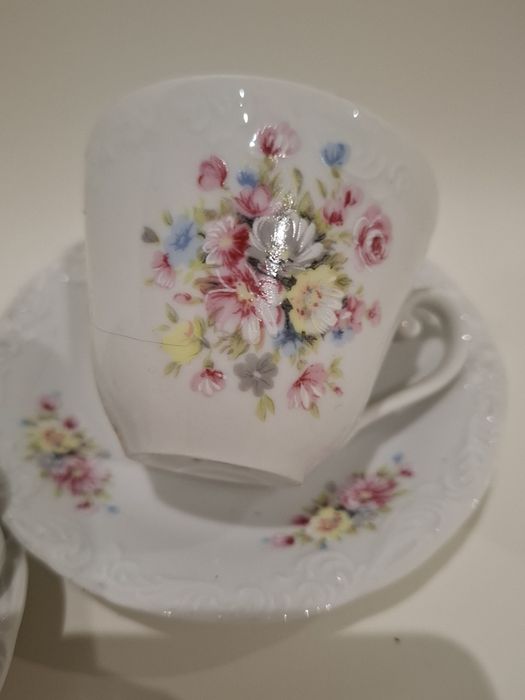 2 conjuntos de Chávena e pires de café Spal