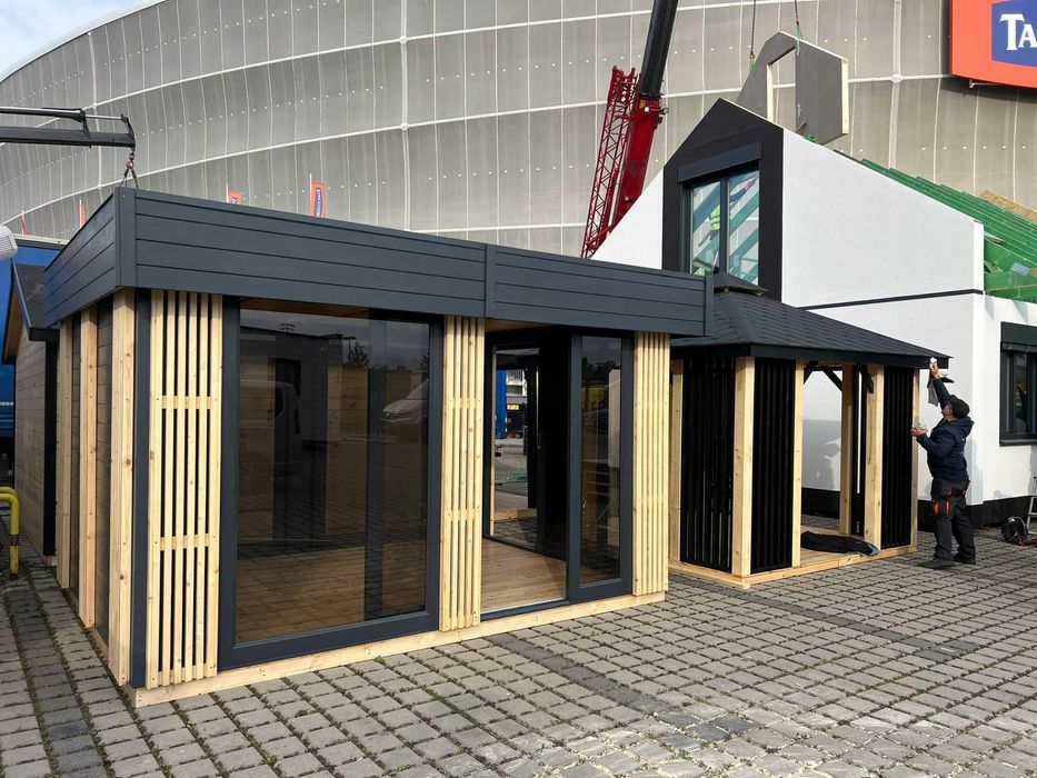 Ogród zimowy,altana przeszklona,drewniana, zimowa,ogrodowa 4x3m,4x4m