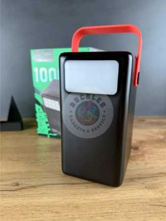 Повербанк Hoco DB03 Max Centurion Black 100000 mAh — Powerbank 65 W