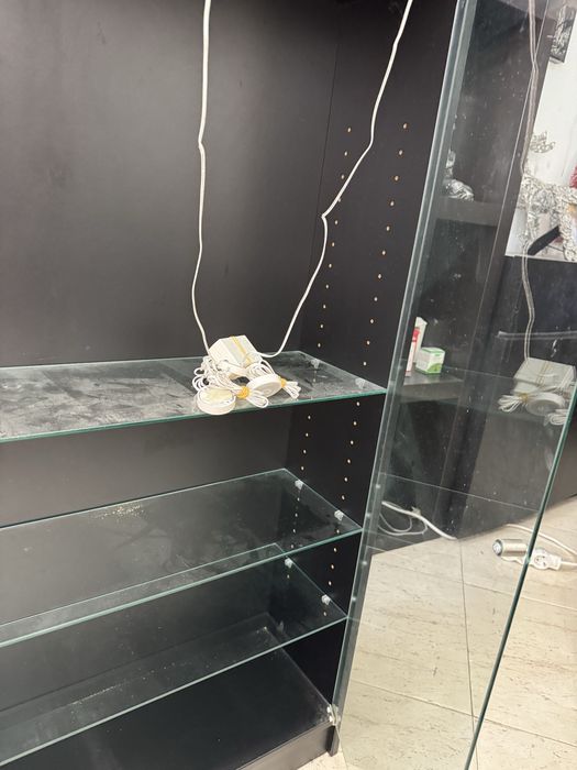 Móvel Vitrine Preto