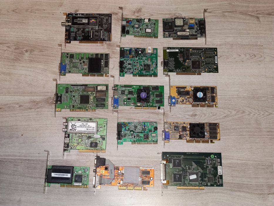 Stare / Retro podzespoły komputerowe