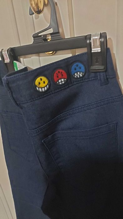 Calças ganga menina em algodão Benetton