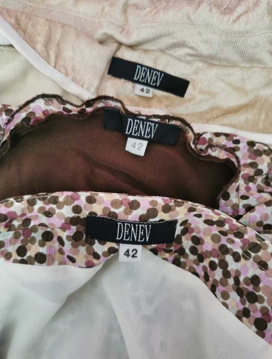 Zestaw bluzka + spódnica + żakiet