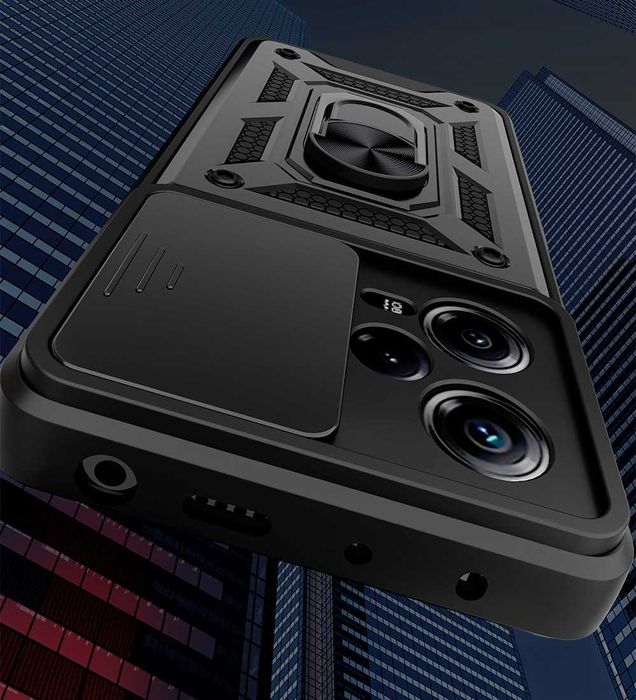 Etui Pancerne do Xiaomi Redmi Note 12 Pro Plus 5G + Szkło Hartowane