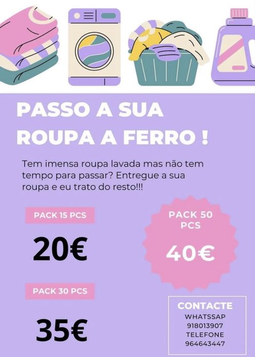 Secagem e engomadoria