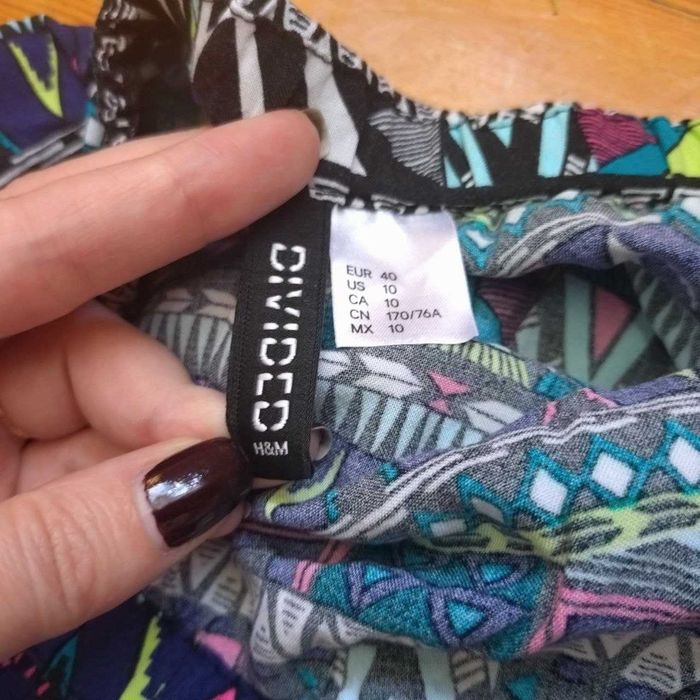 Літній ромпер яскравий етнопринт H&M