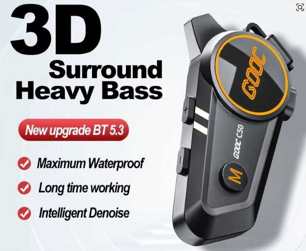 Auriculares Bluetooth Capacete