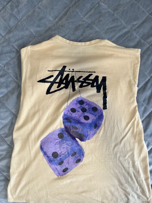 Футболка бежева Футболка стусі stusy