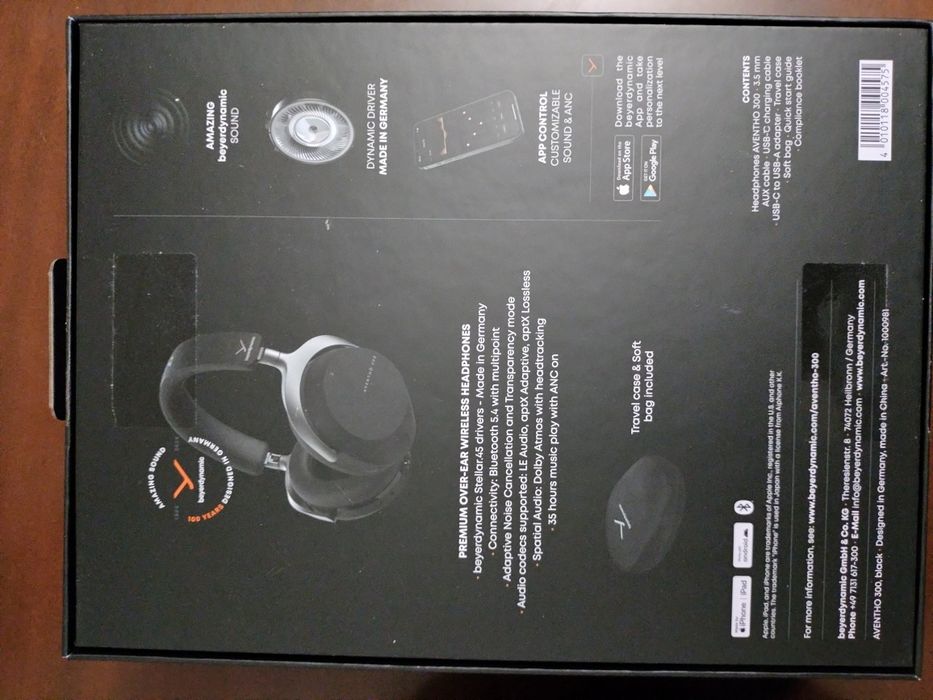 Блютуз навушники Beyerdynamic Aventho 300