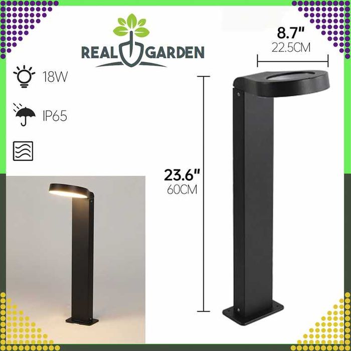Lampa LED 18W Ogrodowa Nowoczesna 60cm Zewnętrzna Słupek Stojąca