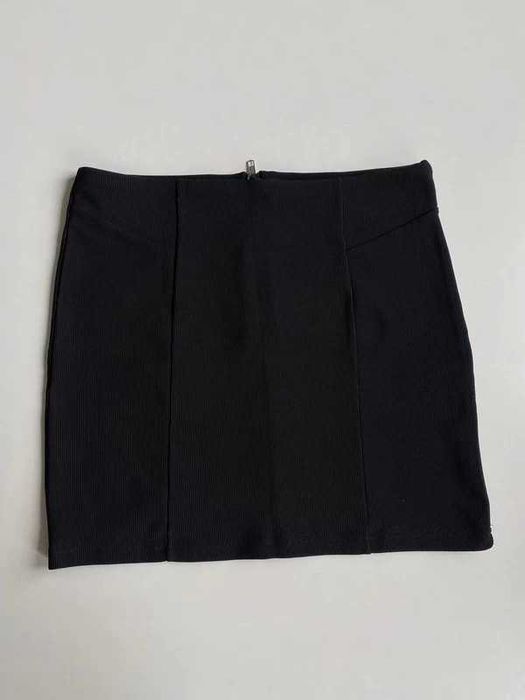 Prążkowana spódnica tuba z zamkiem H&M 40