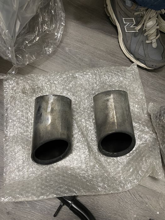 Насадки на вихлопні труби Audi A5 / A4 b9 накладка на банки, заглушки